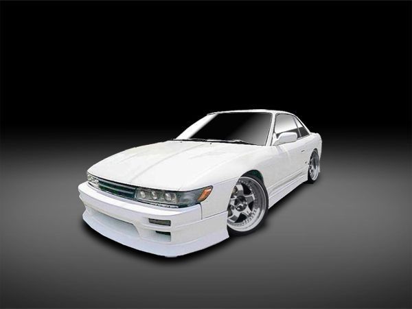 シルビア PS13 リアバンパー 前期 後期 エアロ FRP 未塗装 社外品 SILVIA 日産 ニッサン NISSAN_画像1