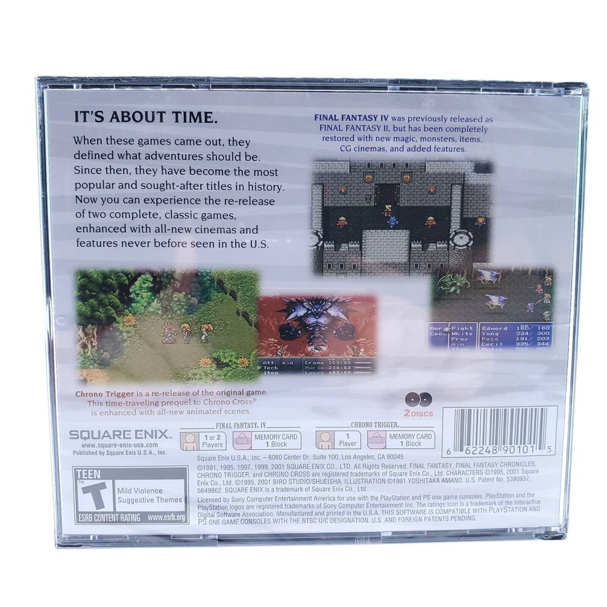 Final Fantasy Chronicles: Final Fantasy IV  Chrono Trigger PS1 NEW 2001  海外(海外商品購入代行)｜売買されたオークション情報、yahooの商品情報をアーカイブ公開 - オークファン（aucfan.com）