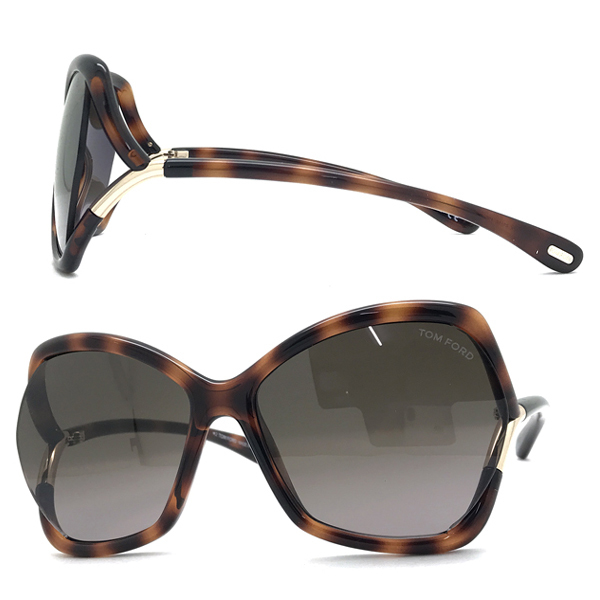 TOM FORD サングラス ブランド トムフォード Astrid-02 グラデーションブラウン 00TF-0579-53K