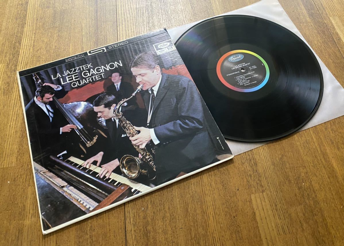 カナダのサックス奏者の初リーダー作 ワンホーン傑作/'67 加Capitol原盤/ Lee Gagnon Quartet [La Jazztek]/Cool Jazz/Modal/オルガンバー_画像1