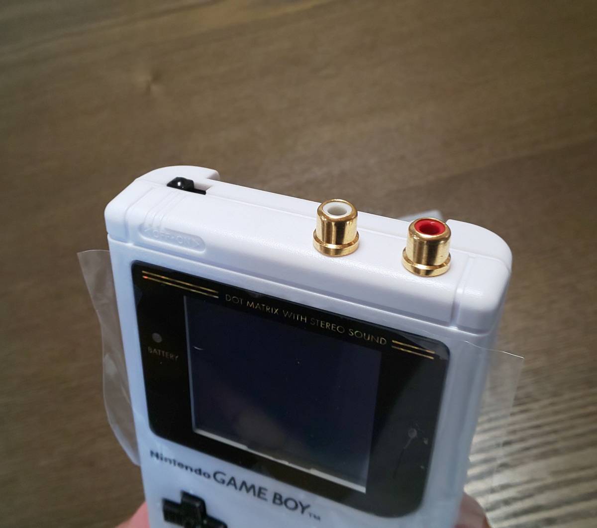 カスタム初代ゲームボーイ本体 RCA バックライト Prosound カスタム初代ゲームボーイ本体 RCA バックライト Prosound