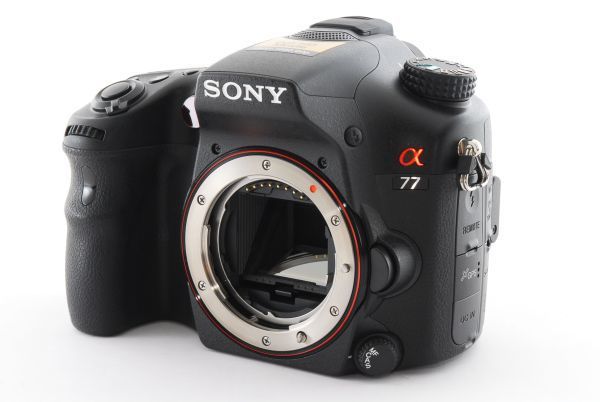 ☆外観極上品☆SONY ソニー デジタル一眼 α77 ボディ SLT-A77V☆5111