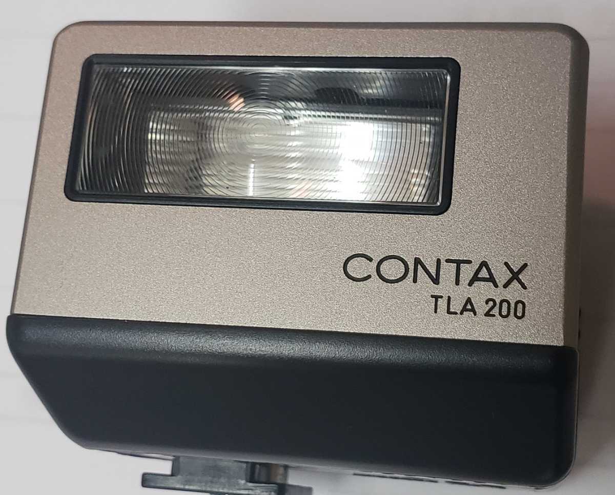 CONTAX コンタックス TLA200 外付けフラッシュ ストロボ 動作未確認