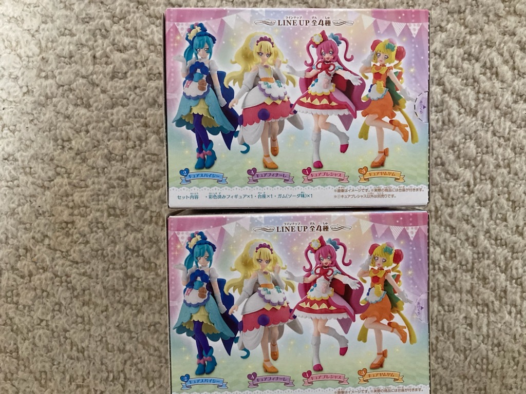 ★デリシャスパーティ★プリキュア★キューティーフィギュア ★2種類★新品未使用★即決_画像3