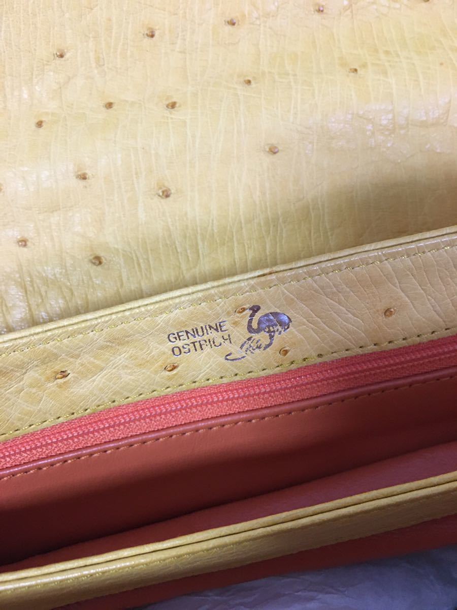 Genuine Ostrich オーストリッチバッグ ハンドバッグ