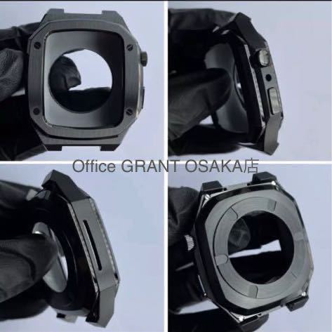 Apple Watch Apple watch 45mm band case frame strap Golden concept golden concept liking . black 