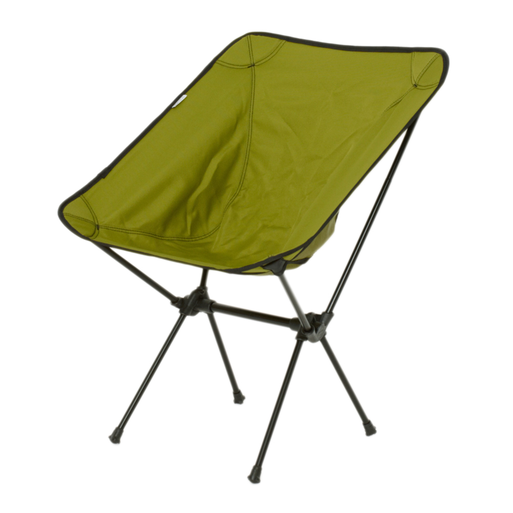 アウトドアチェア キャンプチェア 椅子 折りたたみ 軽量 グリーン ソロキャンプ