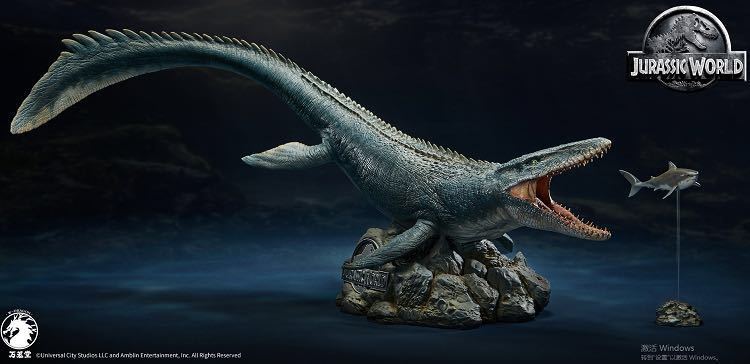 ジュラシックパークモササウルスフィギュア塗装済みガレージ ジュラシックパークモササウルスフィギュア塗装済みガレージ