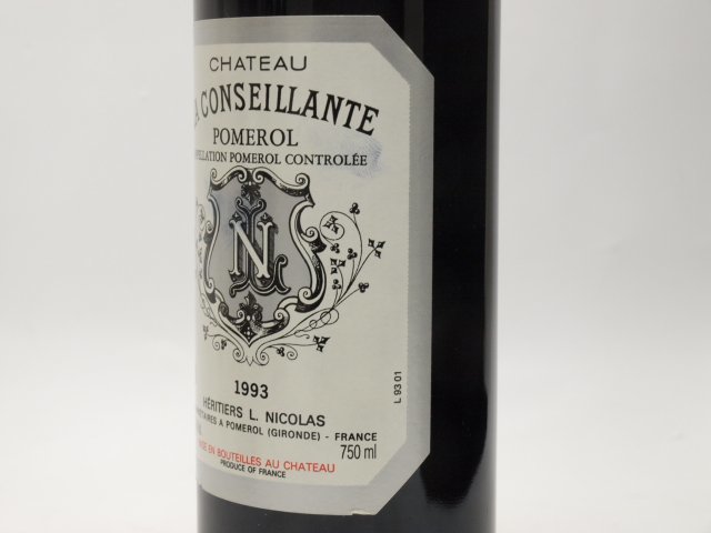 Chateau la Conseillante シャトー・ラ・コンセイヤント 1993年 750ml