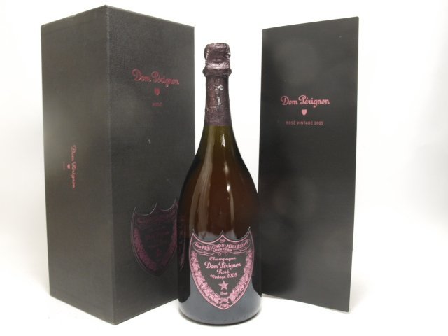 Dom Perignon ドン・ペリニヨン ロゼ 2005年 750ml 並行輸入品 箱/カード付☆AG875 