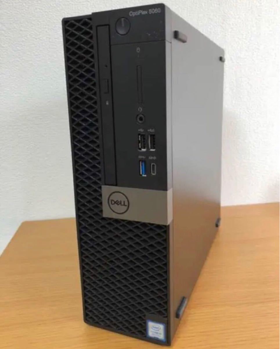 セールDELL 5060デスクトップパソコン/ Core i5-8500/SSD256GB/メモリ