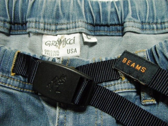 GRAMICCI × BEAMS グラミチ ビームス デニム ナローパンツ | www