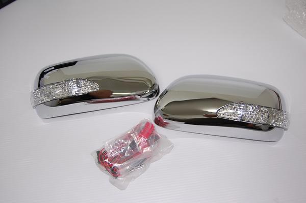 M300系 ブーン LEDウィンカーミラー カバー交換式 クロームメッキ ドアミラー ウィンカー