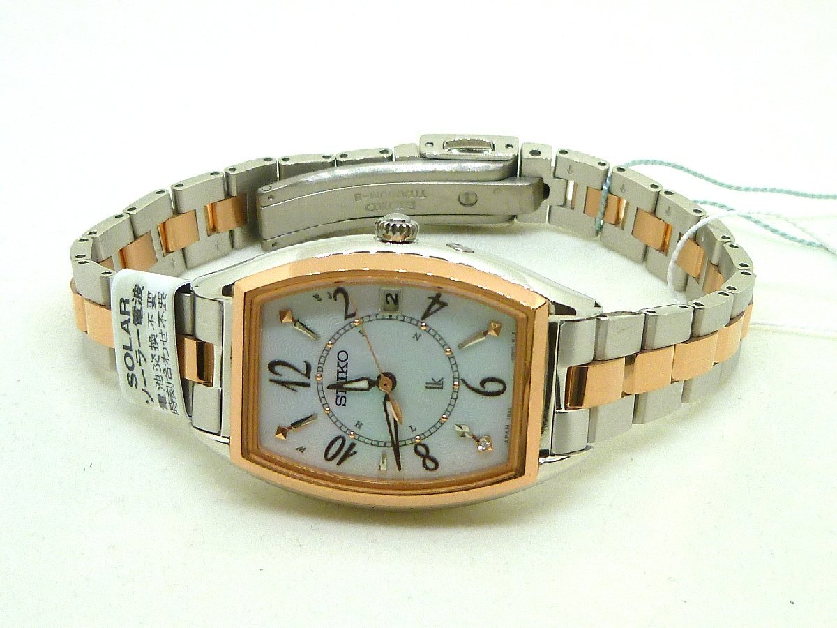 ☆新品正規品☆『SEIKO LUKIA』セイコー ルキア レディダイヤ チタン