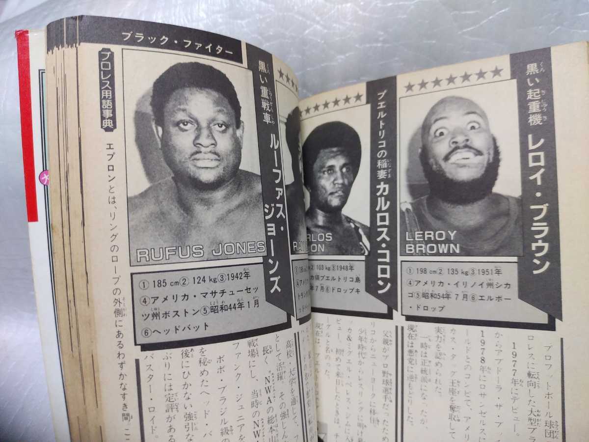 プロレスラー300大名鑑　ビッグコロタン5　 小学館　1984年初版　プロレスラー名鑑　竹内宏介　昭和プロレス　昭和59年_画像5