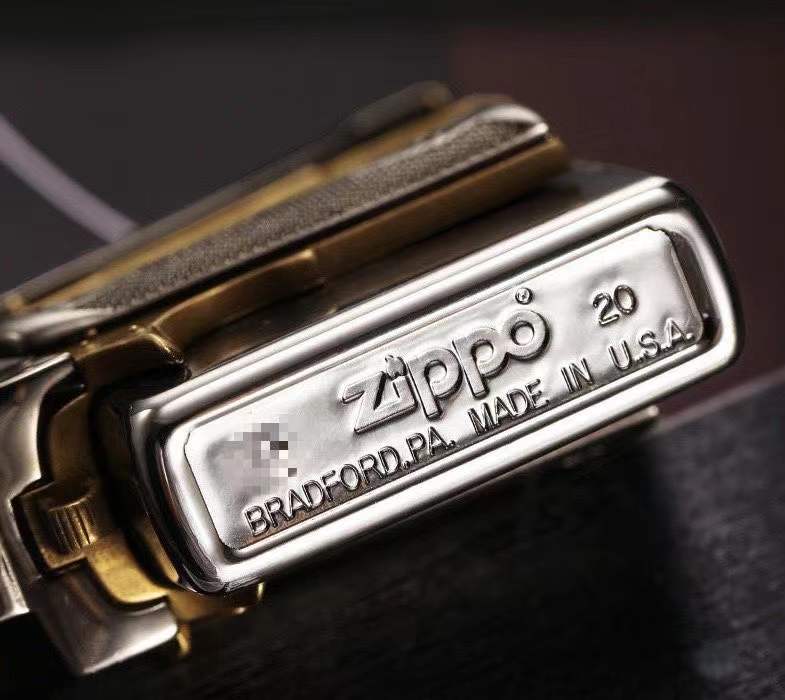 1円~限定 銃型ZIPPO 新品 立体感を備えた ZIPPO ジッポー オイルライター 重量感 真鍮 未使用_画像7