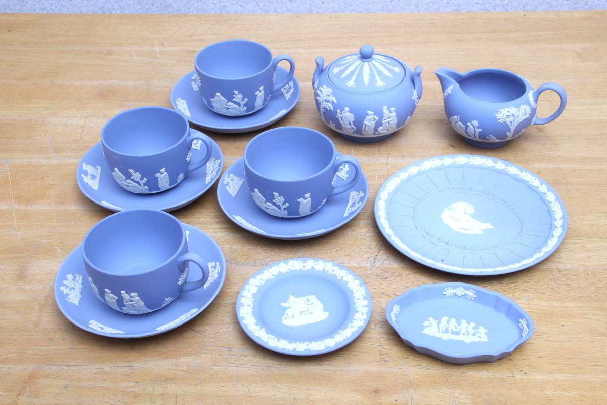 WEDGWOOD ウェッジウッド ジャスパー ティーセット カップ・ソーサー4