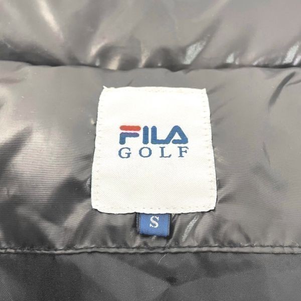 ◆FILA GOLF フィラゴルフ フィラ ゴルフ レディース ダウンコート S ブラック NOH897_画像10