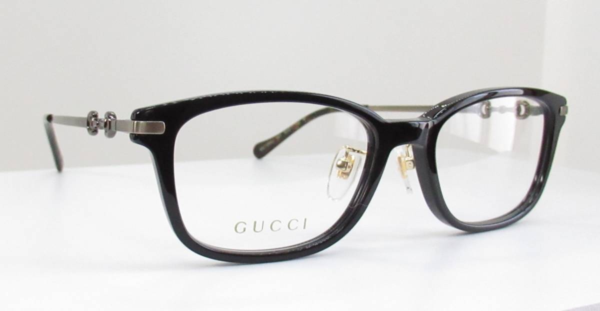 *GUCCI Gucci * оправа для очков GG-1129-OJ * цвет 001 ( черный ) * сделано в Японии 