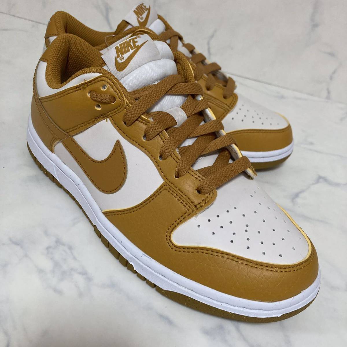 ★送料無料★新品 27cm Nike WMNS Dunk Low Next Nature Curry Brown ナイキ ウィメンズ ダンクロー ネクスト ネイチャー カリー ブラウン_画像6