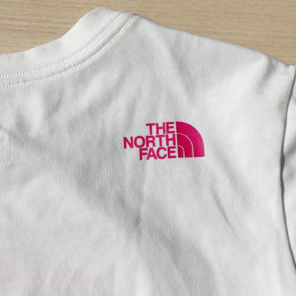 THE NORTH FACE ノースフェイス ロゴプリント入りキッズ半袖Tシャツ 