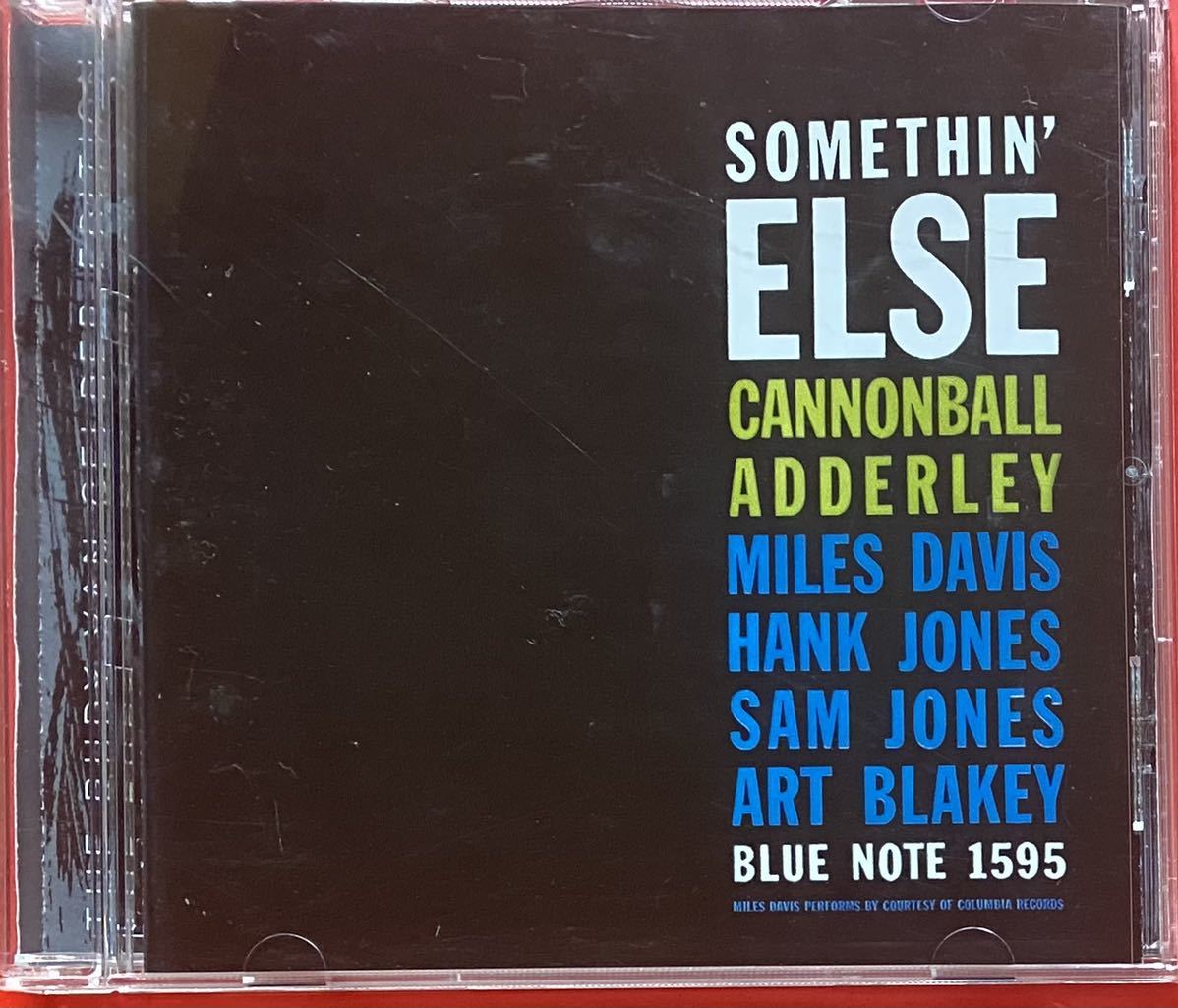 【CD】Cannonball Adderley「Somethin' Else」キャノンボール・アダレー マイルス・デイビス 輸入盤　ボーナストラックあり [0820]_画像1