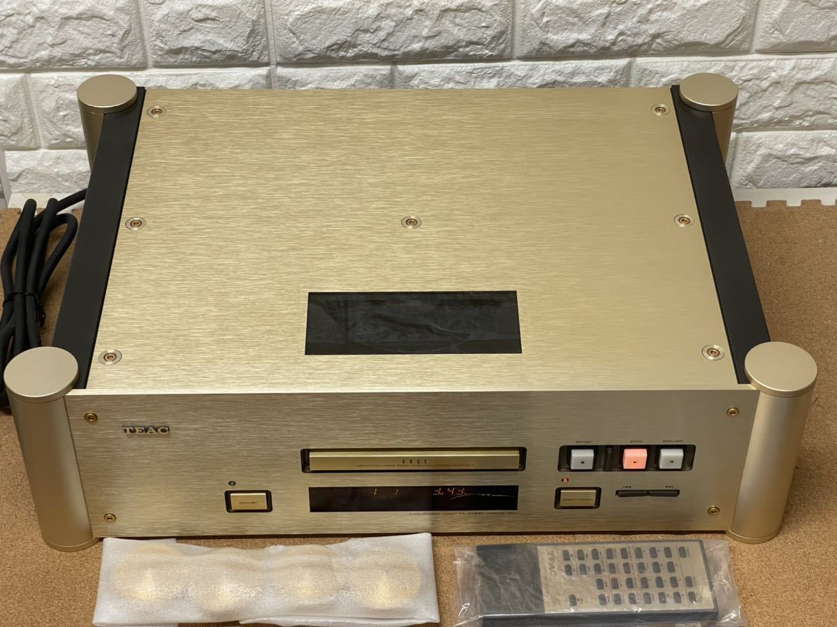 TEAC VRDS-20 ティアック CDプレーヤー 、インシュレーター、リモコン ...