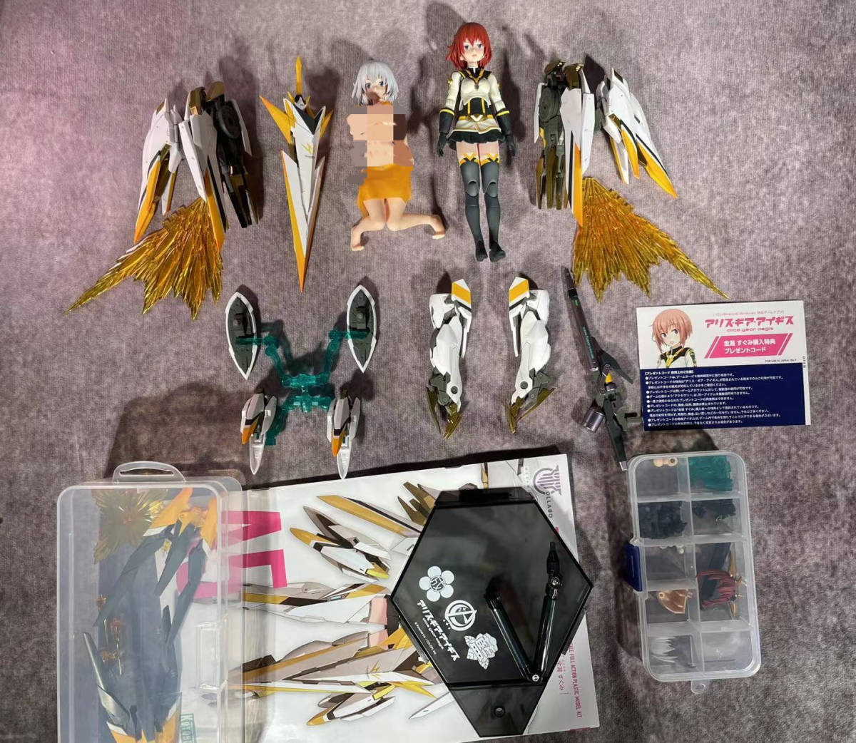 コトブキヤ アリス・ギア・アイギス 金潟 すぐみ KOTOBUKIYA/壽屋 塗装