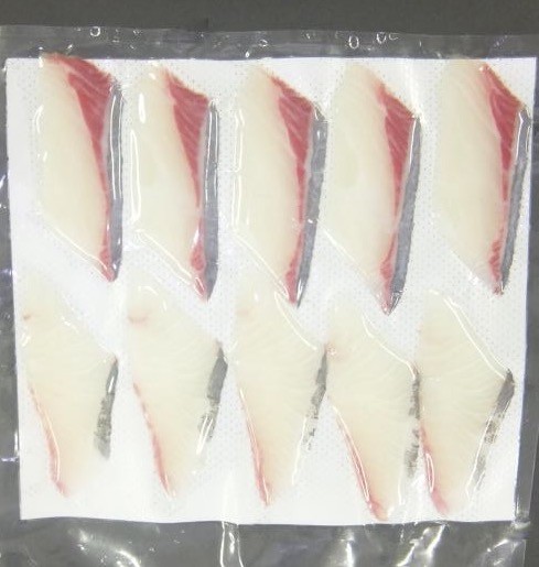 #[ sushi joke material ] freezing domestic production yellowtail slice 8g 100 sheets 