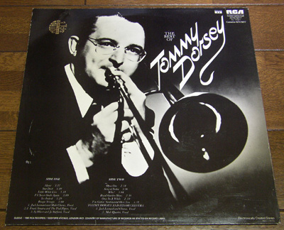 THE BEST OF TOMMY DORSEY - LP/40's,SWING JAZZ,30's,BIG BAND,RCA,MARIE,STARDUST,JACK LEONARD,FRANK SINATRA,SY OLIVER,MALE QUARTET_画像3