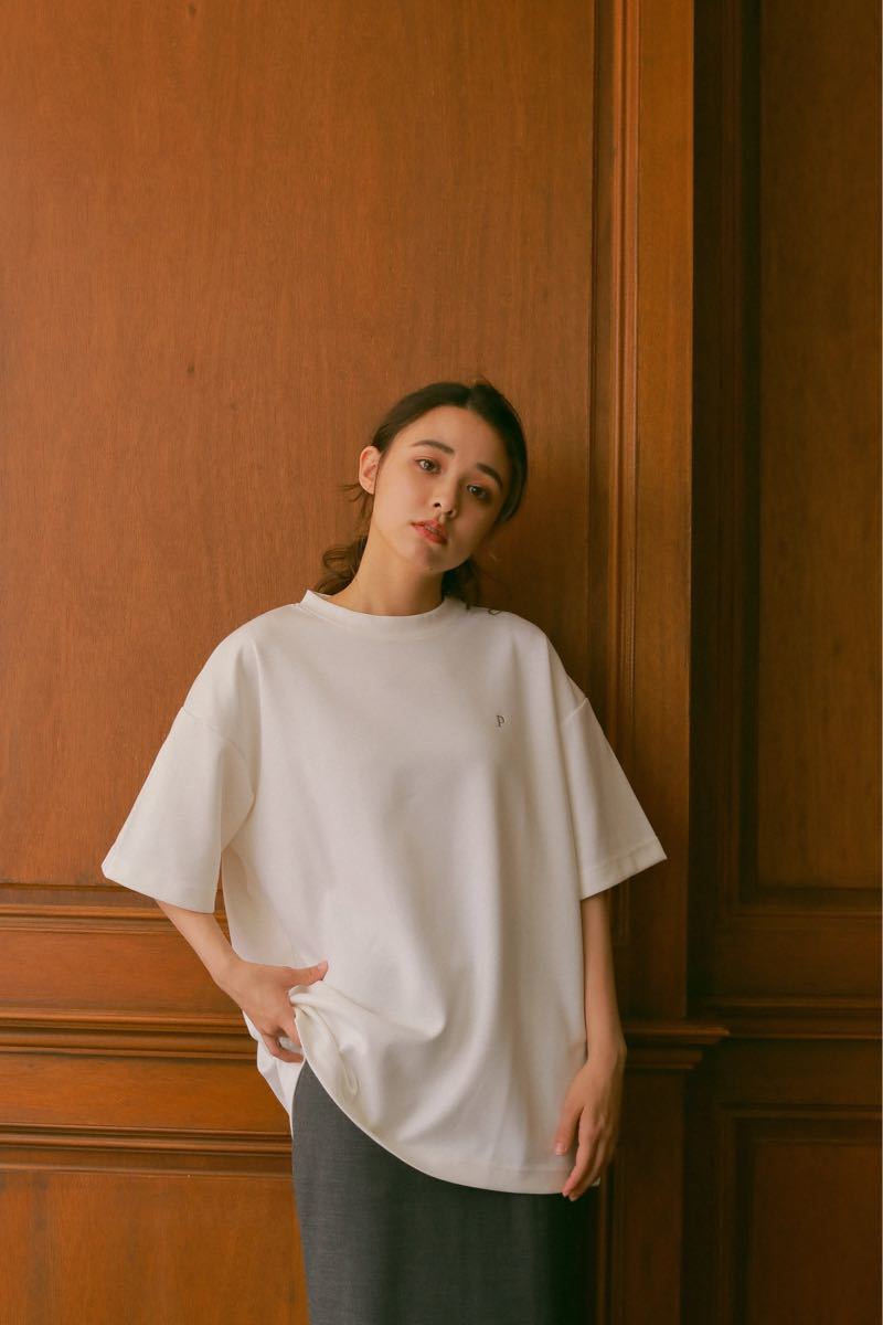 【期間限定値下げ】【即日発送】philme P logo T-shirt white 白 ホワイト Lサイズ 新品未使用