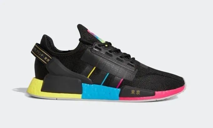 定価17,600円 新品未使用 adidas Originals 26.0cm アディダス オリジナルス NMD_R1 V2 BOOST スニーカー シューズ ブラック 黒 箱無し_画像3