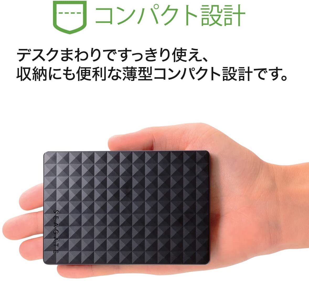 ★送料無料★ ELECOM/エレコム　１ＴＢ　テレビ録画向け　ポータブル ハードディスク　ブラック ★ 外付けHDD　スリム&コンパクト