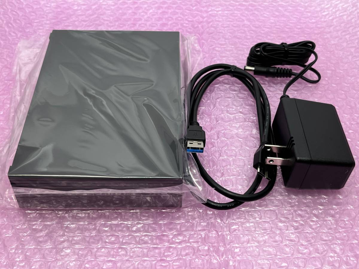 ★送料無料★美品★【 BUFFALO　4TB　外付けHDD 】 テレビ録画＆PC＆PS4＆USB3.2(Gen1)対応 ハードディスク　静音/防振/放熱 HD-EDS4U3-BC