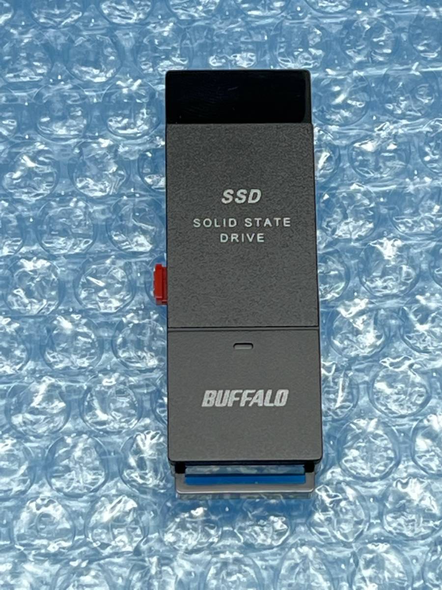 ★送料無料★ 美品 ★　BUFFALO　スティック型 SSD　500GB　SSD-PUT500U3-BKA　[テレビ録画/PC/PS5向けUSB3.2(Gen.1)対応]