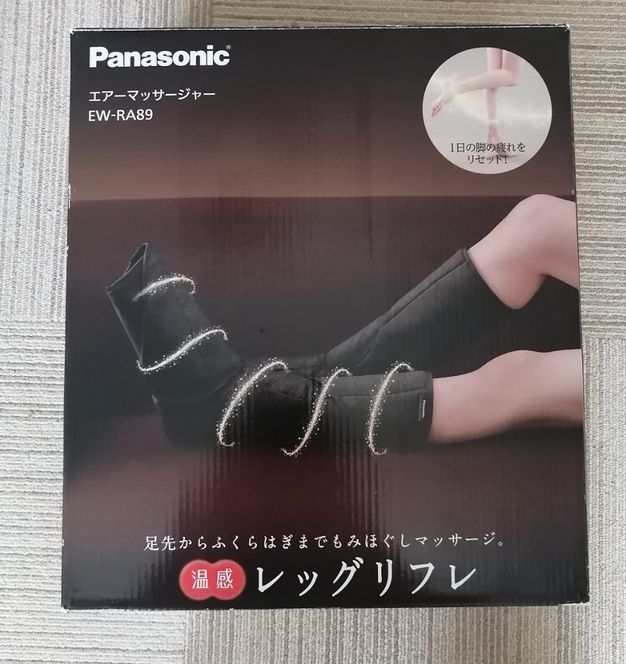 Panasonic レッグリフレ エアーマッサージャー EW-RA89 Yahoo!フリマ