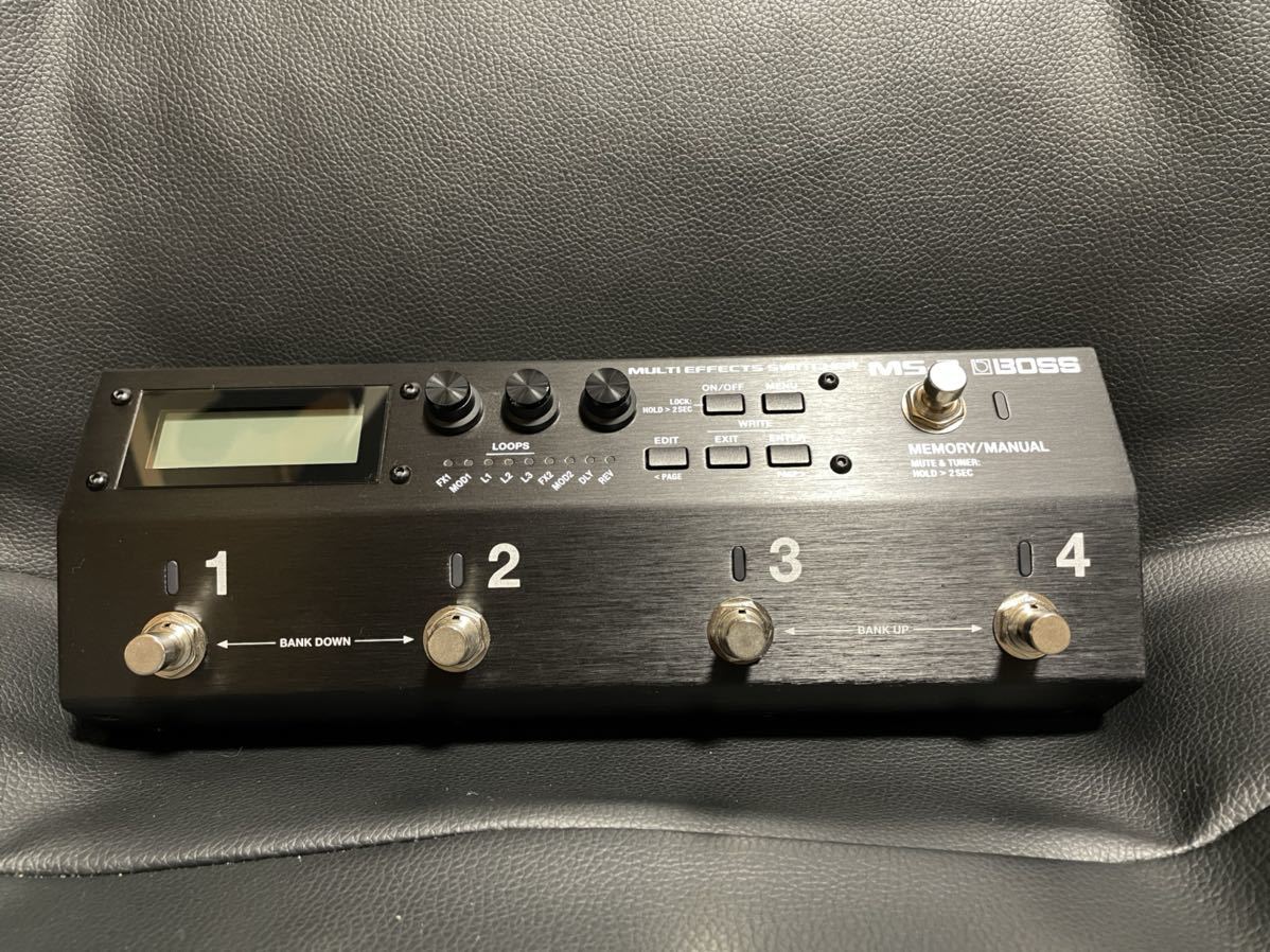 BOSS MS-3 EV-30 FS-7◇3点セット+ケーブル◇◇マルチエフェクター