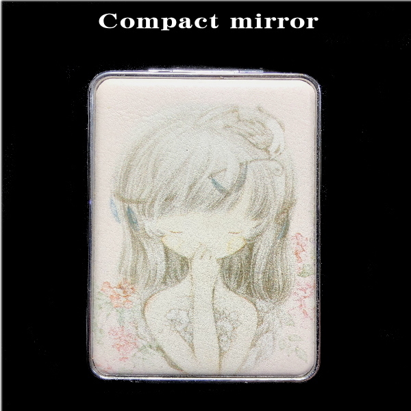  compact mirror hand-mirror etc. times mirror / magnifying glass 2 magnification (500)