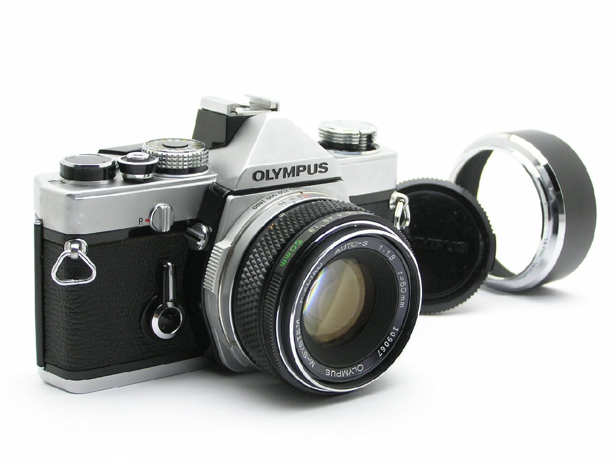 ★ハローカメラ★8540 【珍品】 OLYMPUS M-1 ( F.ZUIKO AUTO-S 50mm F1.8 )【清掃済み：整備済み】動作品 1円開始 即決あり_画像1