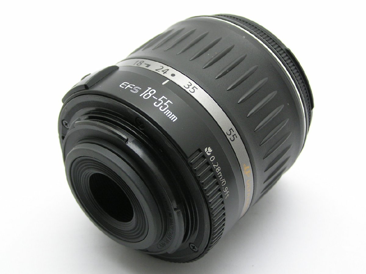 ★ハローカメラ★8632 CANON ZOOM LENS EF-S ( 18-55mm F3.5-5.6 USM ) 動作品ジャンク 現状 要清掃 1円スタ－ト_画像6