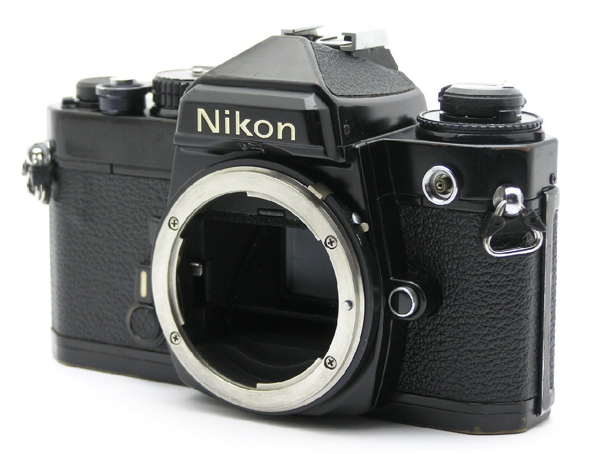 ★ハローカメラ★8746 整備済み Nikon FE 黒 【清掃済み：】動作品 1円スタ－ト 即決あり_画像3