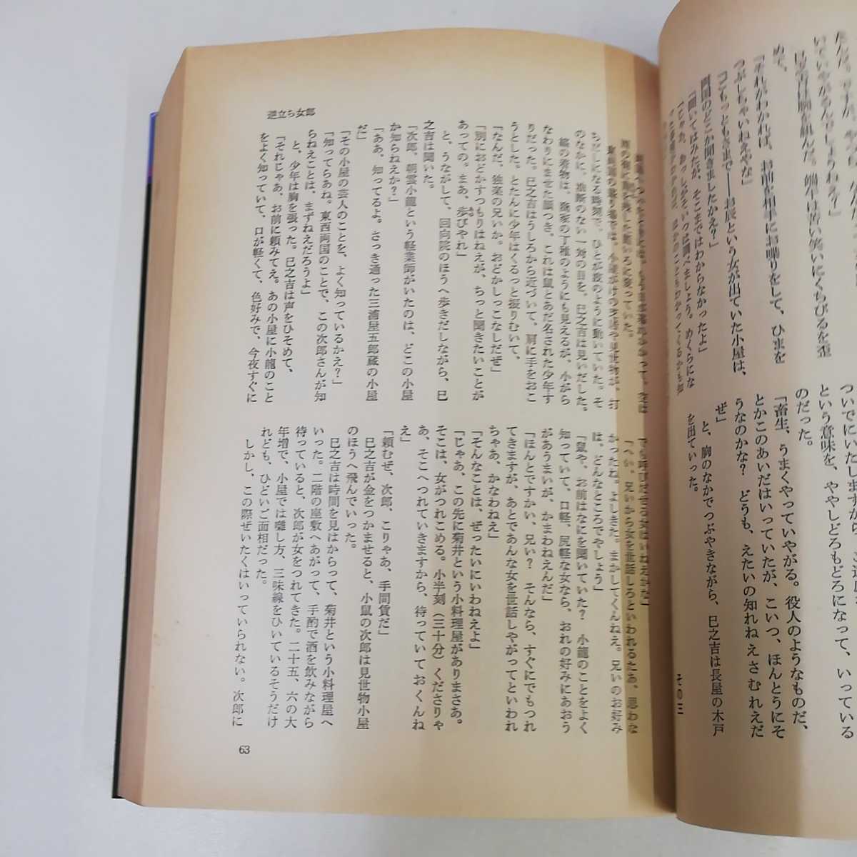 1_▼ 大伝奇長編 神州魔法陣 都筑道夫 桃源社 昭和54年6月15日 6刷 1979年 日焼け有り_画像9