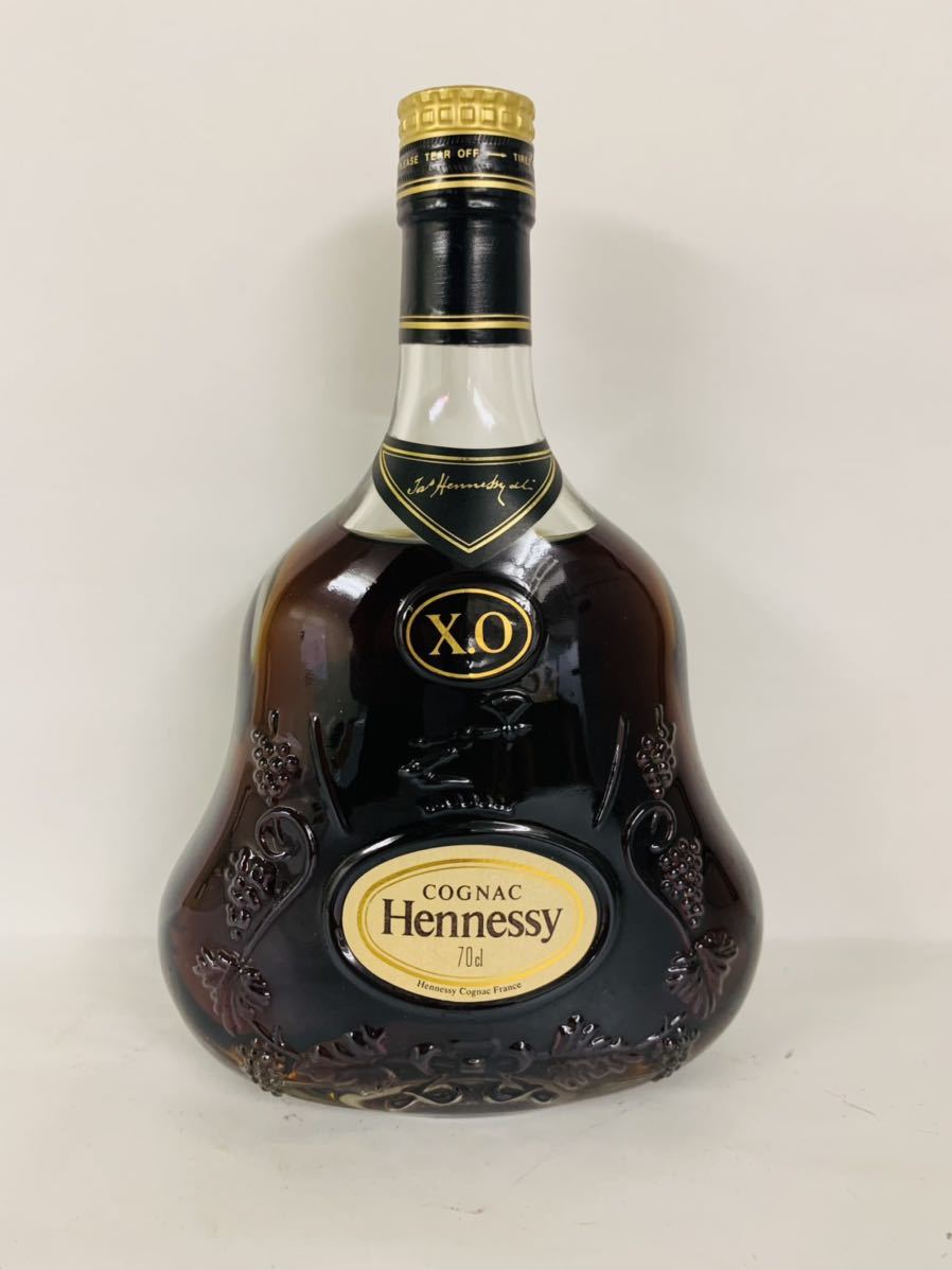 Hennessy ヘネシーXO クリアボトル 金 キャップ 古酒 700ml | dako.ind.br
