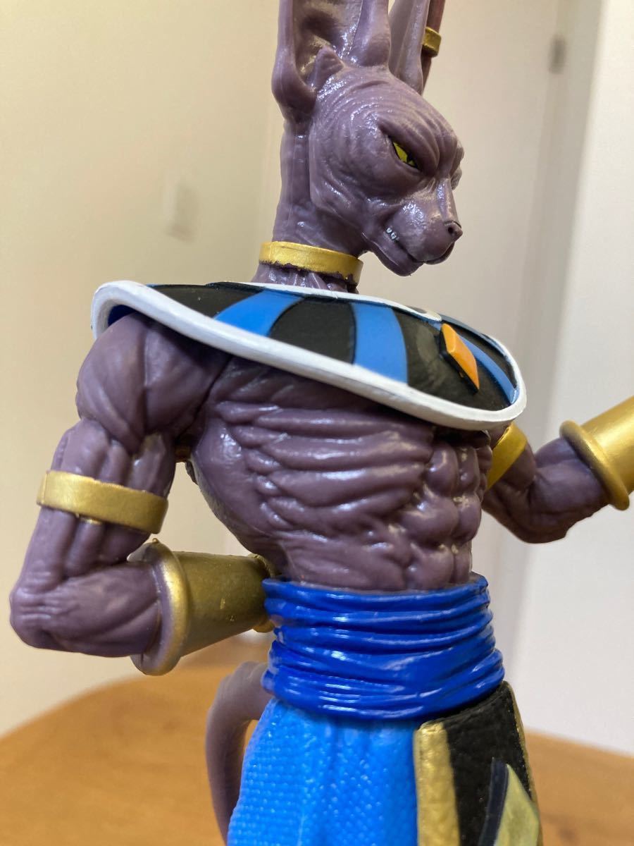 ドラゴンボール 破壊神 ビルス 完成品フィギュア 海外製 箱付き 一番くじビルスより大きい全長30cmサイズ