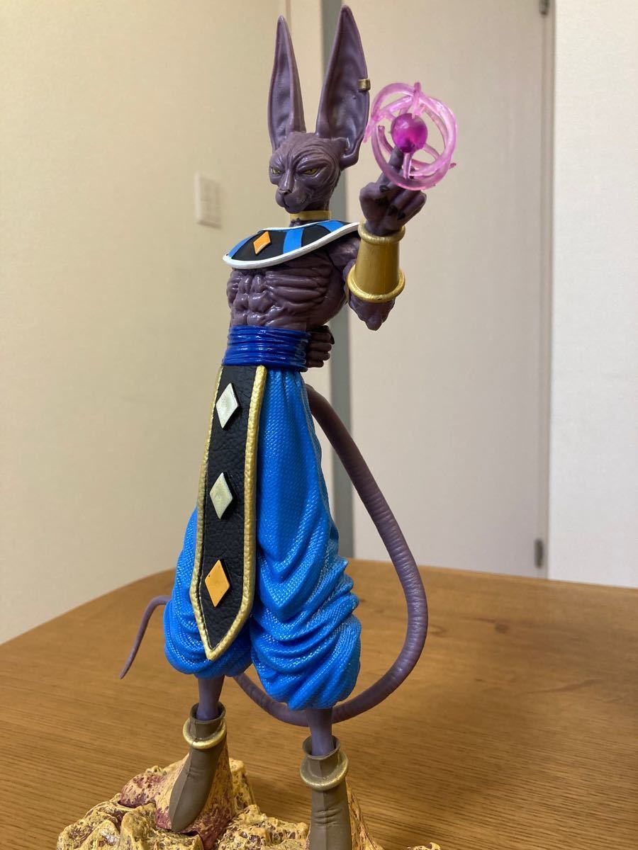 ドラゴンボール 破壊神 ビルス 完成品フィギュア 海外製 箱付き 一番くじビルスより大きい全長30cmサイズ