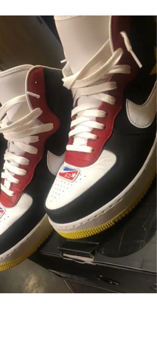 激レアNike Riccardo Tisci Air Force 1 High ベルト付き