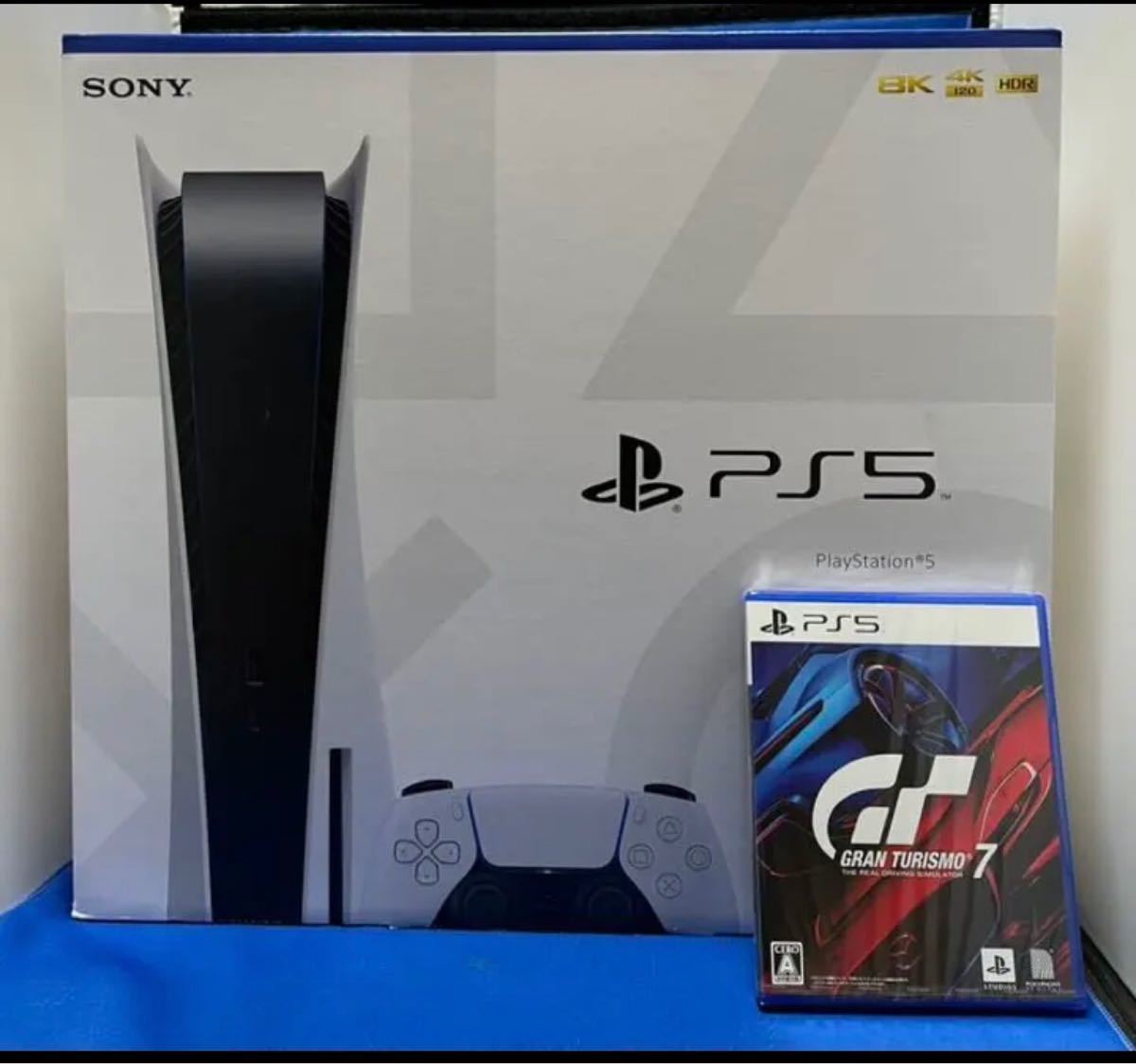 PlayStation5 PS5 本体 &グランツーリスモ7 新品未使用品セット 