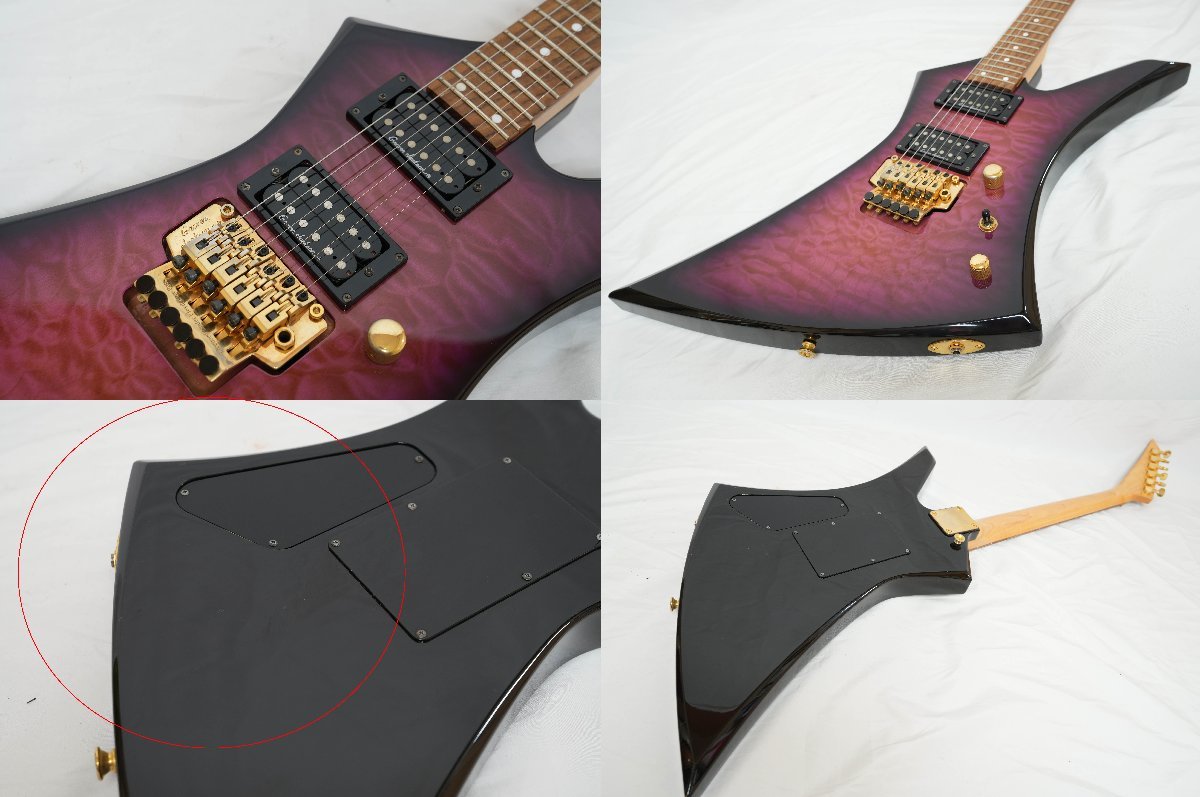 ☆Grover Jackson☆KE.P KELLY Purple Burst 90年代 ボルトオン ☆Grover Jackson☆KE.P KELLY Purple Burst 90年代 ボルトオン