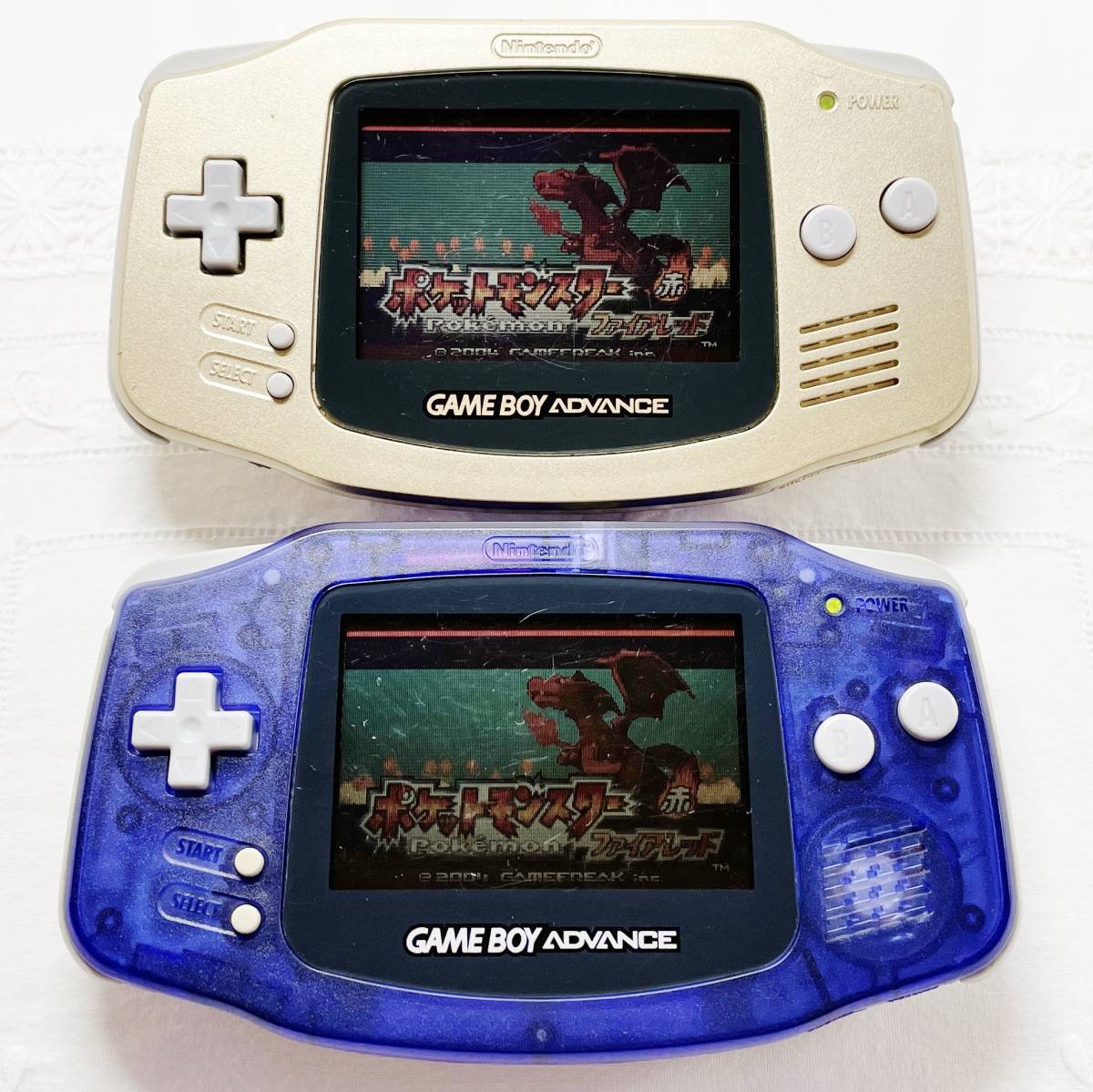 【ジャンク品】ニンテンドー 任天堂 ゲームボーイアドバンス 本体【10