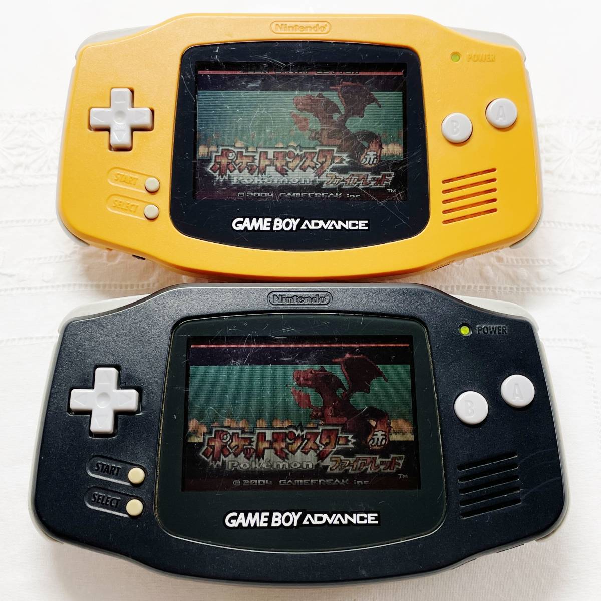 【ジャンク品】ニンテンドー 任天堂 ゲームボーイアドバンス 本体【10